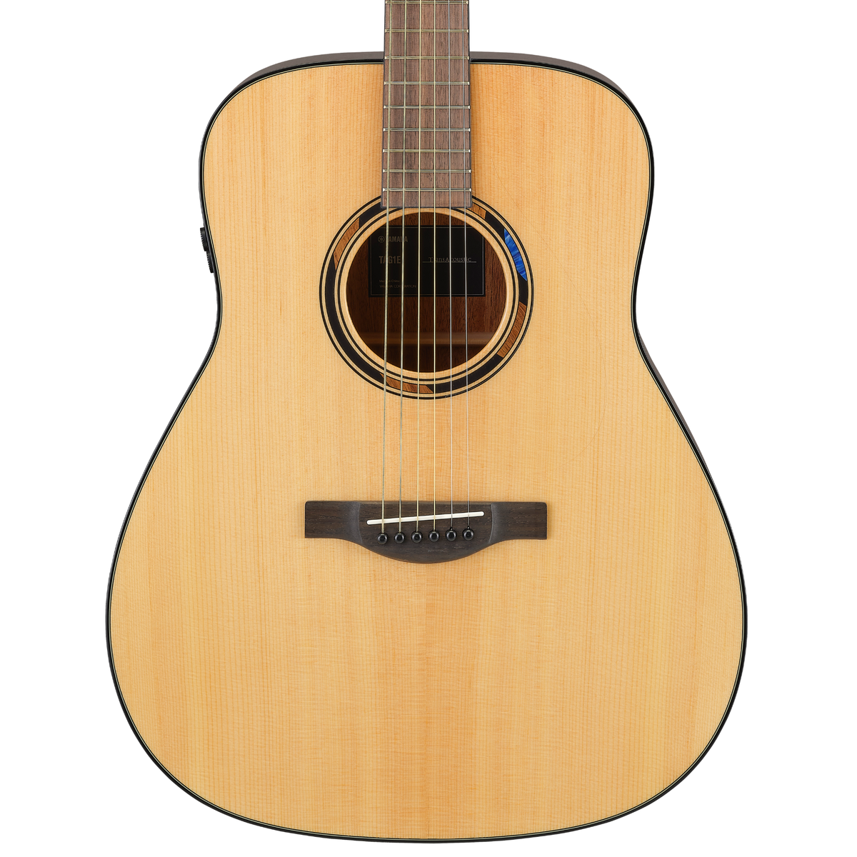 Yamaha TAG1E TransAcoustic Dreadnought Acoustic-Electric Guitar, Natural