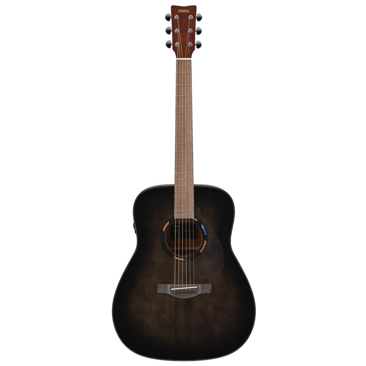 Yamaha TAG1E TransAcoustic Dreadnought Acoustic-Electric Guitar, Translucent Black