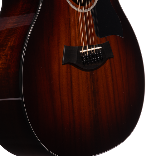 Taylor 264ce-K DLX 12-string Grand Auditorium, All-Hawaiian Koa, Shaded Edgeburst