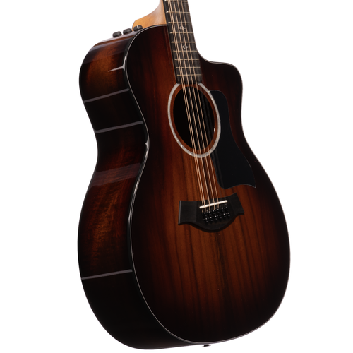 Taylor 264ce-K DLX 12-string Grand Auditorium, All-Hawaiian Koa, Shaded Edgeburst