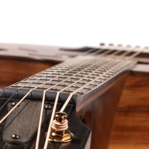 Taylor 724ce Grand Auditorium Acoustic-Electric Guitar, All Koa, Natural w/ Hardshell Case