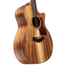 Taylor 724ce Grand Auditorium Acoustic-Electric Guitar, All Koa, Natural w/ Hardshell Case