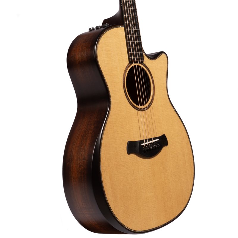 Taylor Builder's Edition BEK14ce Grand Auditorium Acoustic-Electric Guitar, Spruce / Koa