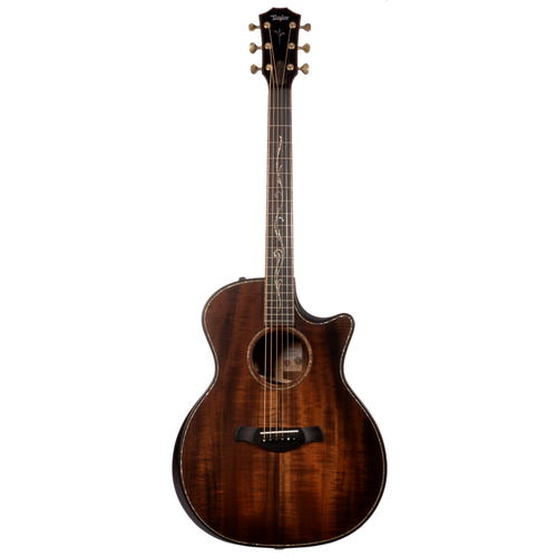 Taylor Builder's Edition K24CE Grand Auditorium Kona Burst V Class Bracing