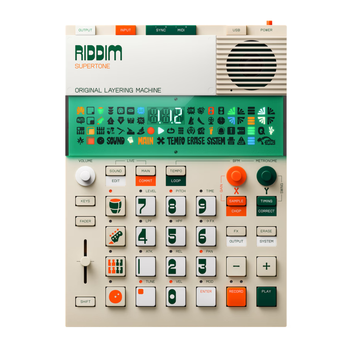 Teenage Engineering EP-40 Riddim Sampler and Sequencer