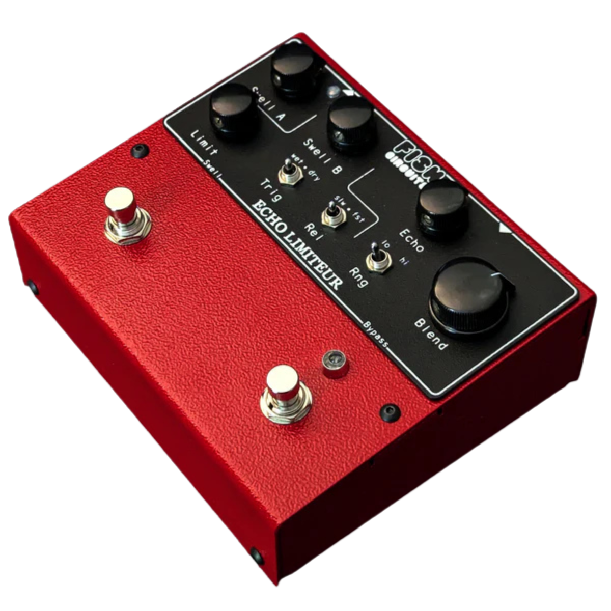 Fish Circuits Echo Limiteur Hybrid Analog/Digital Delay Effect Pedal
