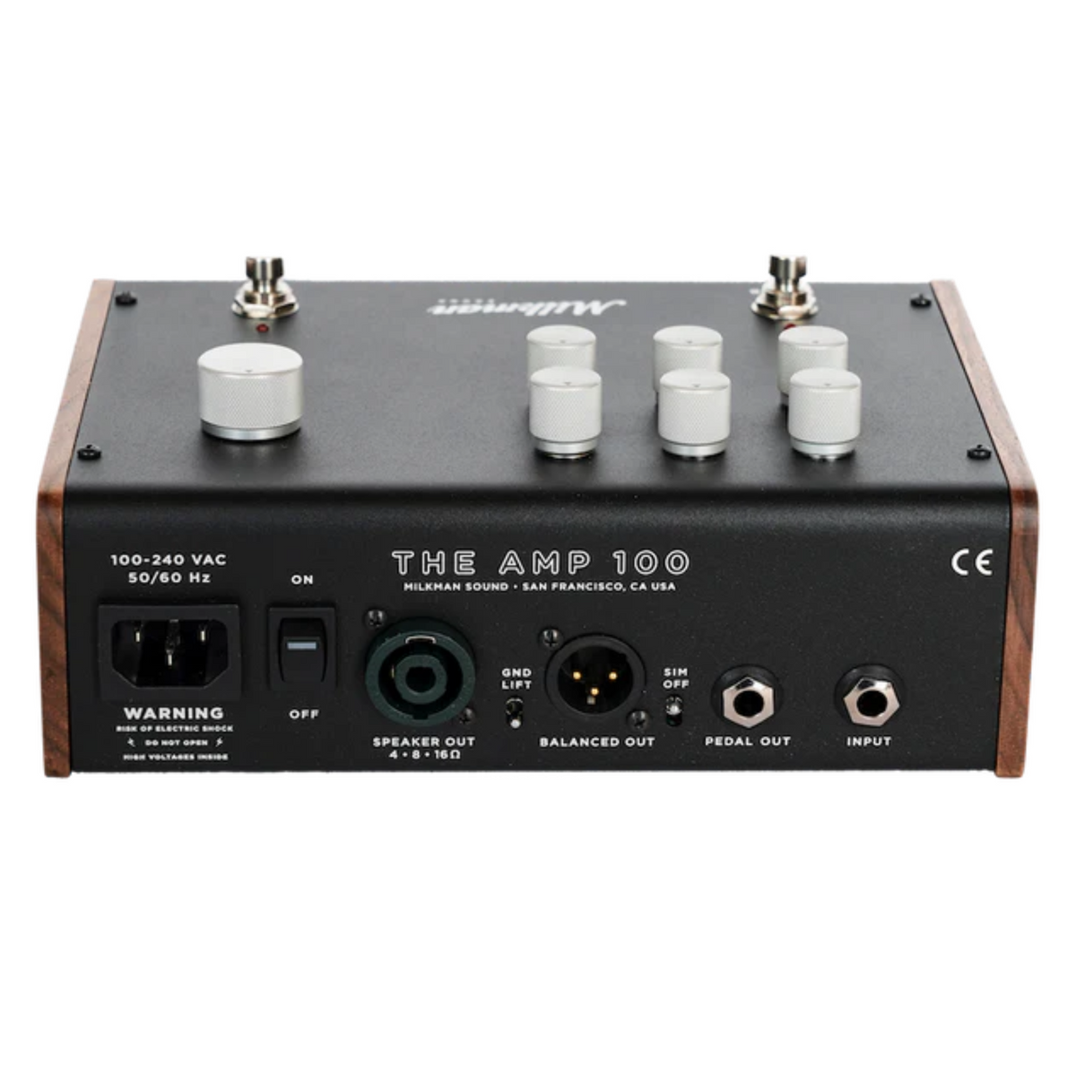 Milkman Sound The Amp 100, 100 Watt Guitar Amplifier Pedal, Black