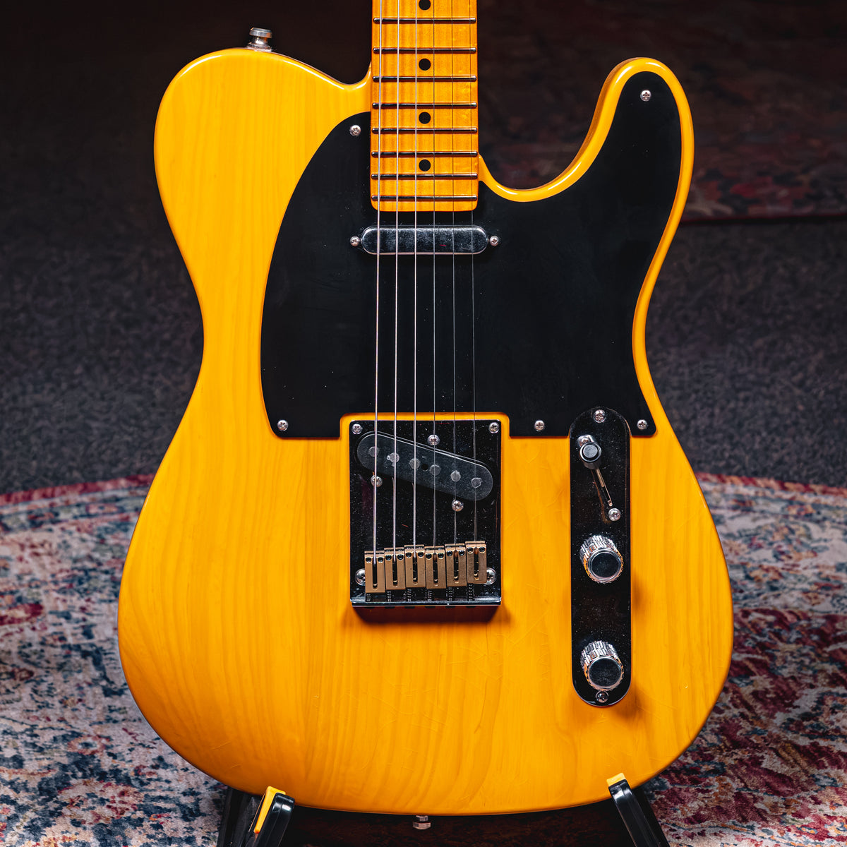 2025 Fender Ultra Luxe '50s Telecaster Electric Guitar, Butterscotch Blonde w/ OHSC - Used