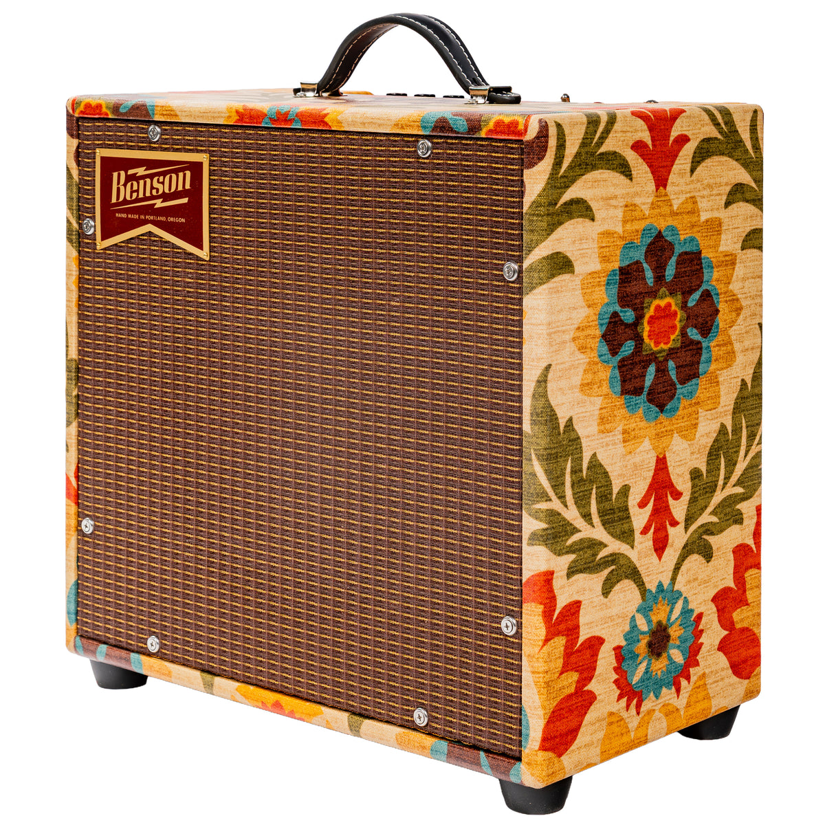 Benson Amps Vinny Reverb 1 x 10" Guitar Combo Amplifier, Desert Gertie/Oxblood