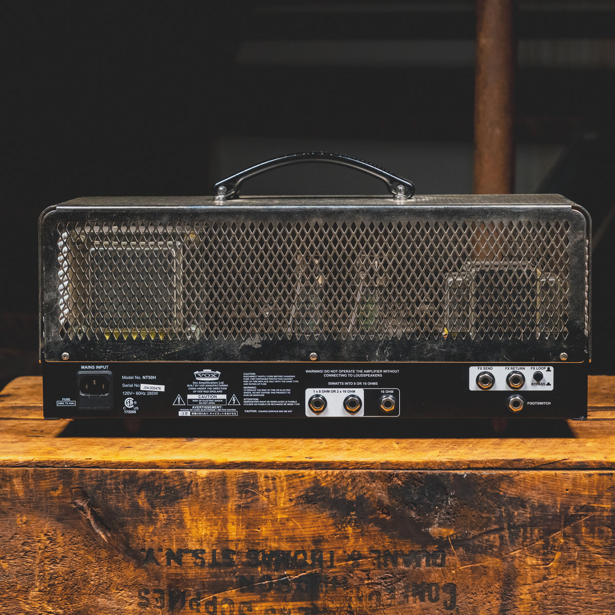 Vox NT50H Night Train Tube Guitar Amplifier Head - Used