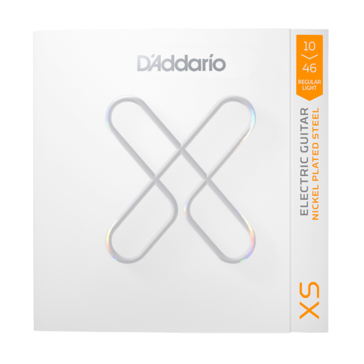 D'Addario 10-46 XS Nickel Plated Steel Electric Guitar Strings, Regular Light