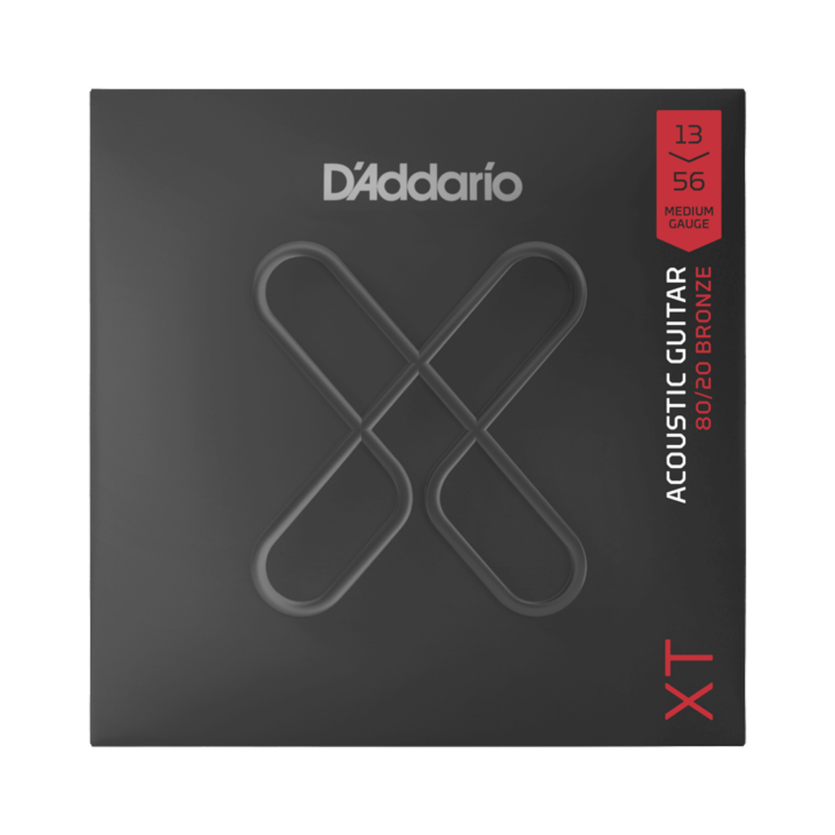 D'Addario 13-56 XT Acoustic 80/20 Bronze Medium