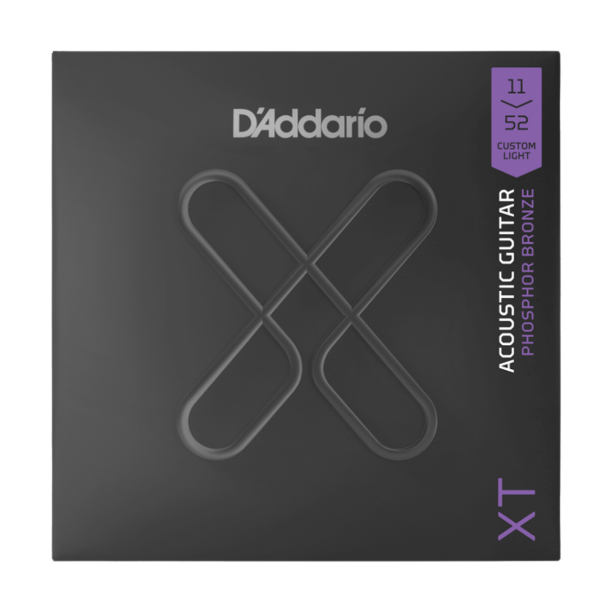 D'Addario 11-52 XT Acoustic Phosphor Bronze Custom Light