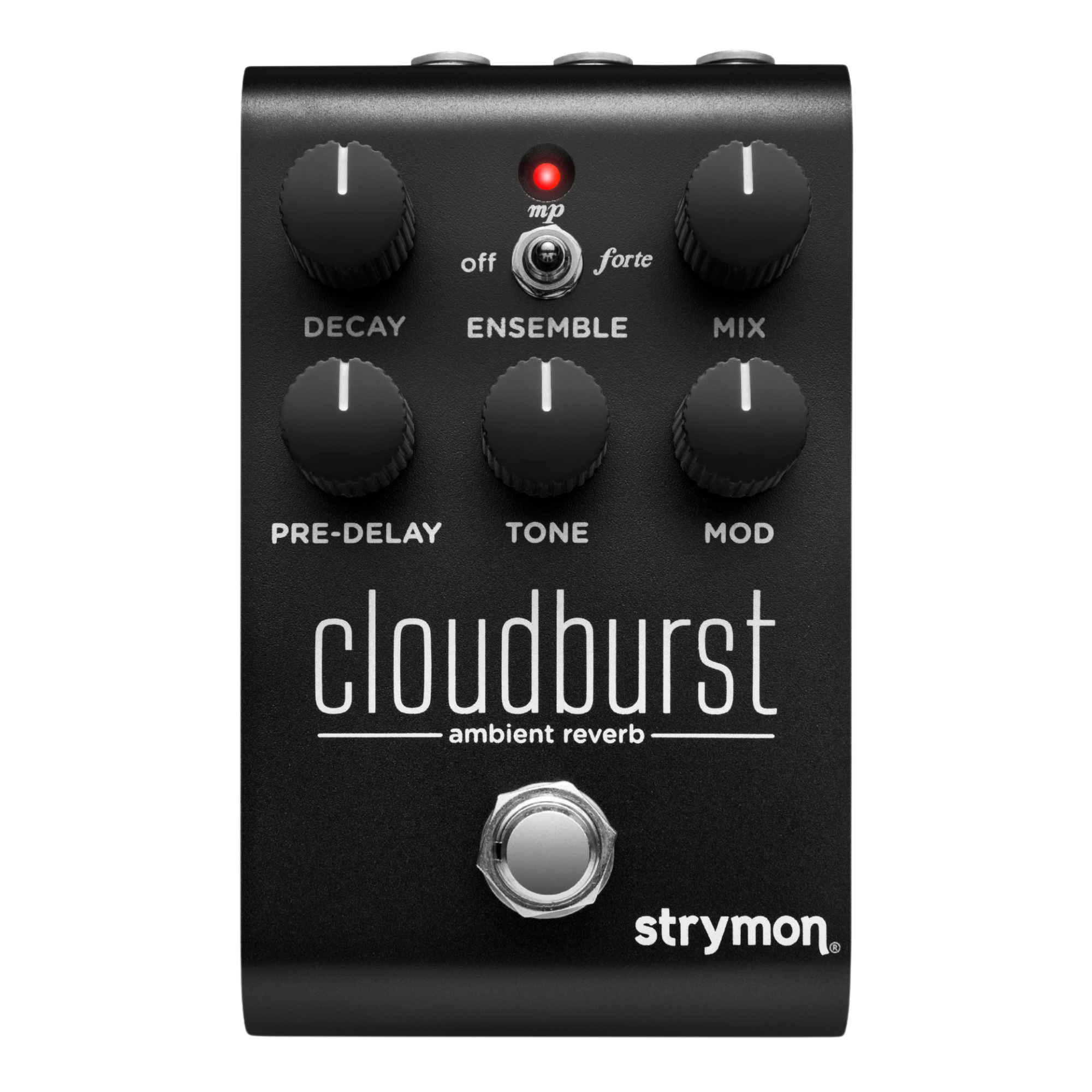 ambient delay pedal Strymon Midnight Edition Cloudburst Ambient Reverb Effect Pedal