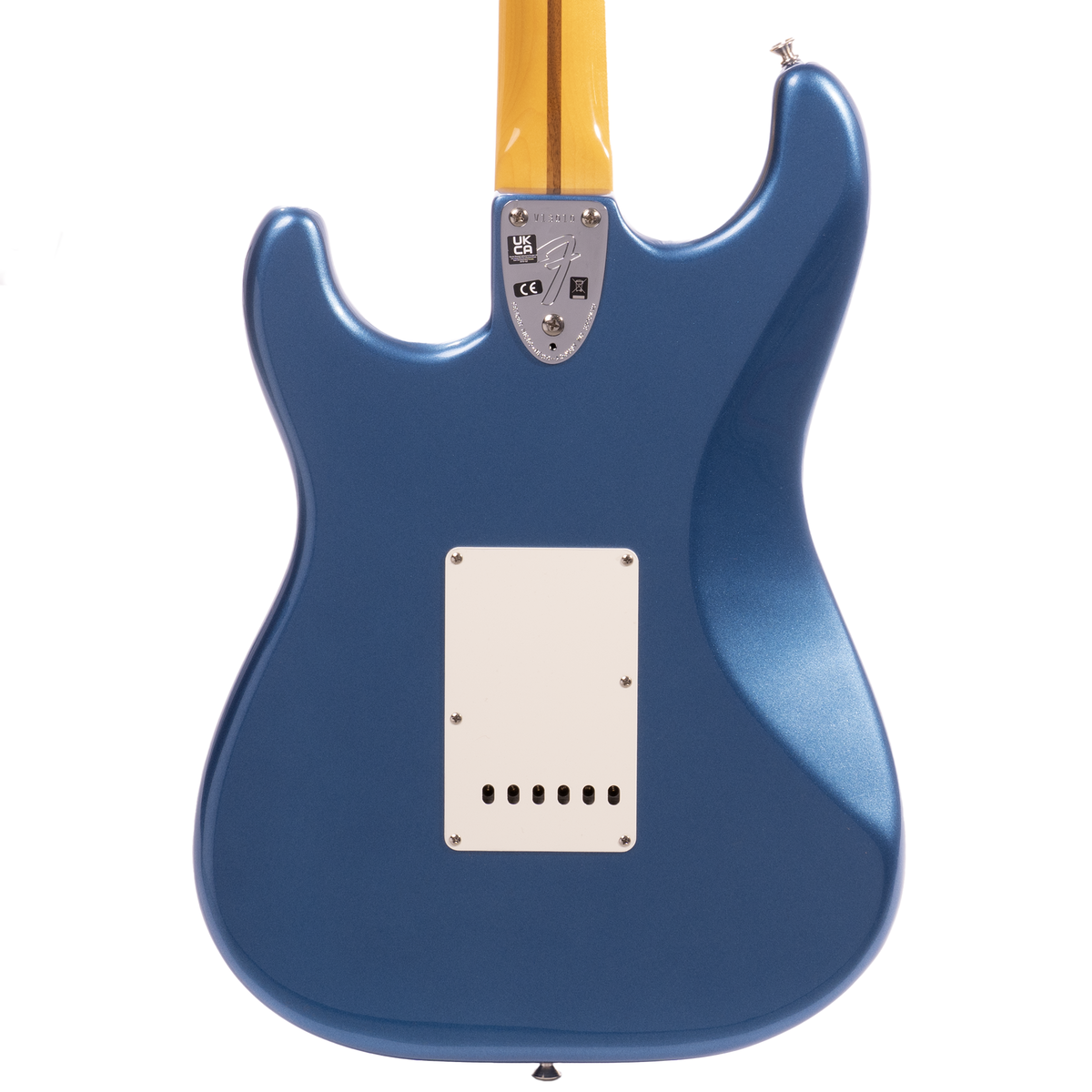 Fender American Vintage II 1973 Stratocaster Electric Guitar, Maple, Lake Placid Blue