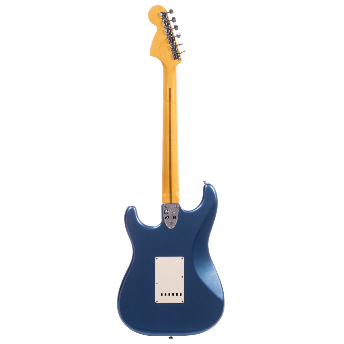 Fender American Vintage II 1973 Stratocaster Electric Guitar, Maple, Lake Placid Blue