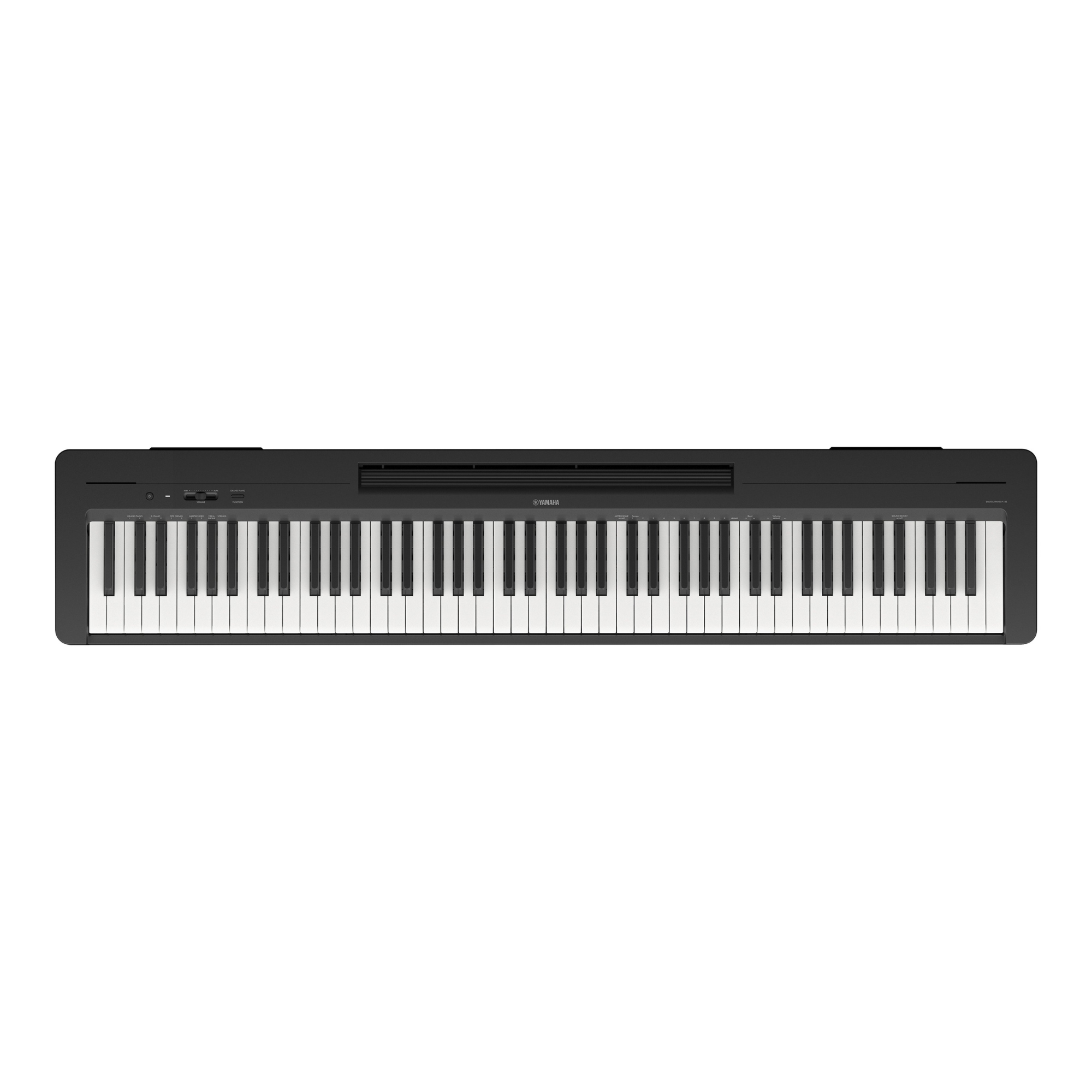 Yamaha P 143B Weighted Action Digital Piano w Power Adapter and Sustai