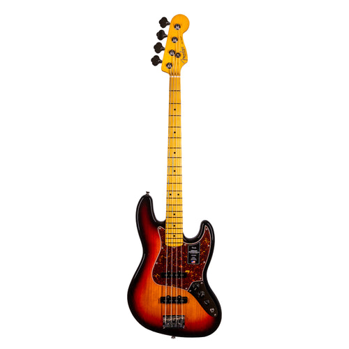 Fender American Professional II Jazz Bass, Maple Fingerboard, 3-Color Sunburst