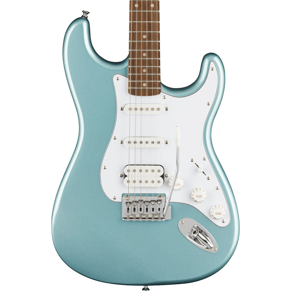 Squier FSR Affinity Series Stratocaster Electric Guitar HSS, Ice