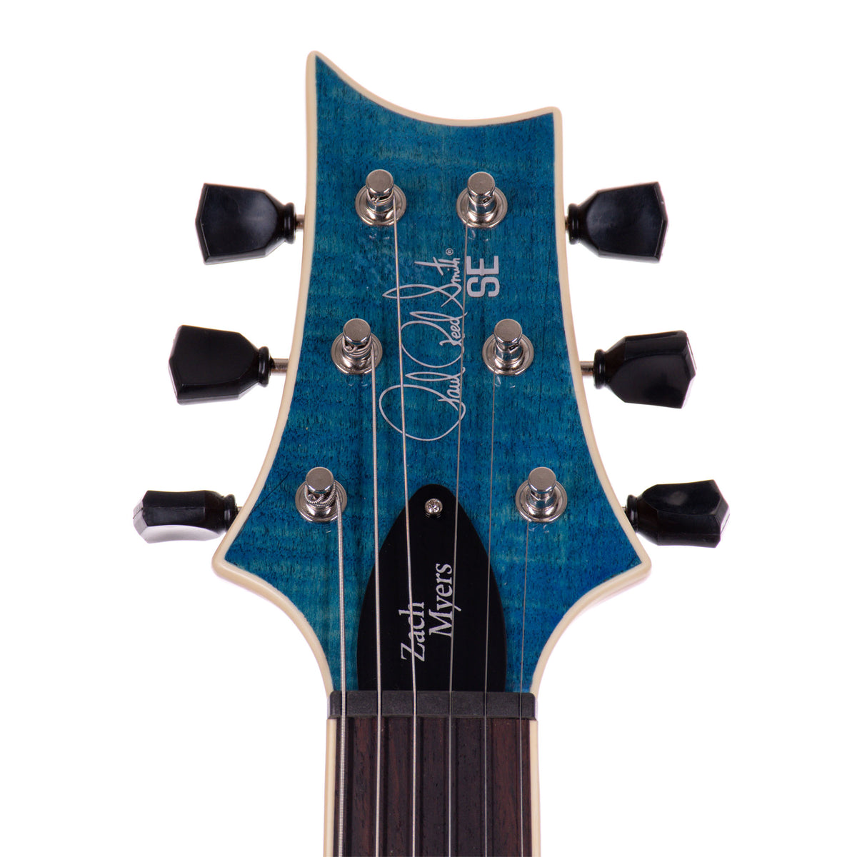 PRS SE Zach Myers 594 Semi-Hollow Electric Guitar, Myers Blue