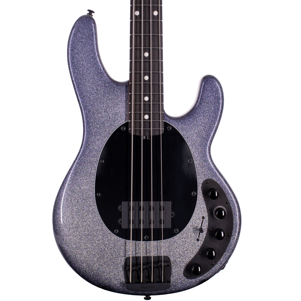 Music Man DarkRay Bass Guitar, Starry Night, Roasted Maple Neck, Ebony Fingerboard