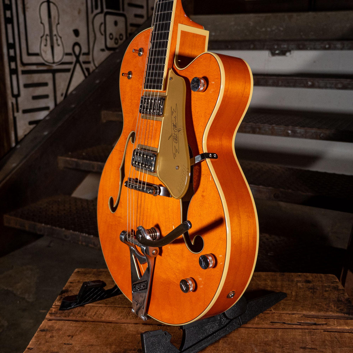 Gretsch G6120T-59 '59 Chet Atkins Hollowbody, Orange Stain - Used