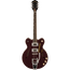 Gretsch G2604T Limited Edition Streamliner Rally II Electric Guitar, Laurel, Two-Tone Oxblood/Walnut Stain