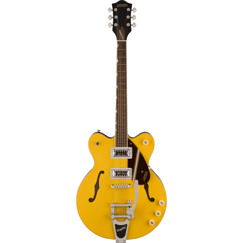 Gretsch G2604T Limited Edition Streamliner Rally II Electric Guitar, Laurel, Two-Tone Bamboo Yellow/Copper Metallic