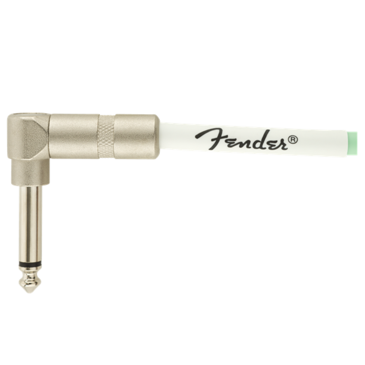 Fender 30’ Original Series Coil Cable, Straight/Angle, Seafoam Green Cable