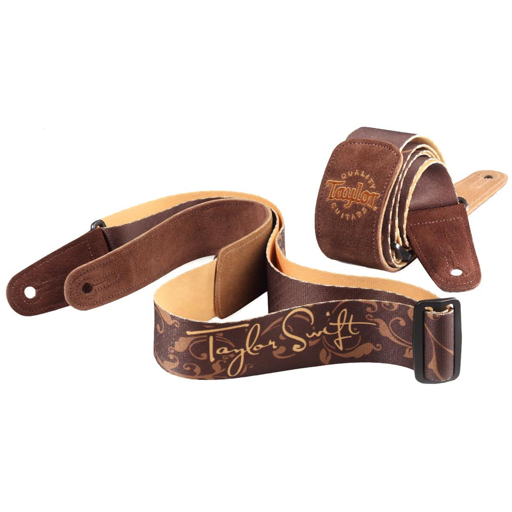 Taylor Swift Guitar Strap Signature - Brown
