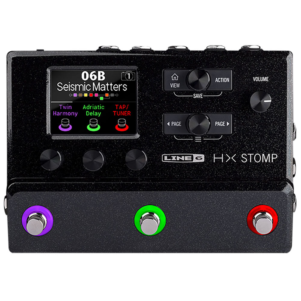 hx stomp compatible expression pedals Line 6 HX Stomp Guitar Multi-Effects Floor Processor Pedal