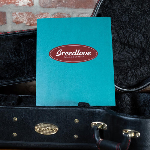 Breedlove 2018 Journey Concert Black Cherry FSE With Case - Used