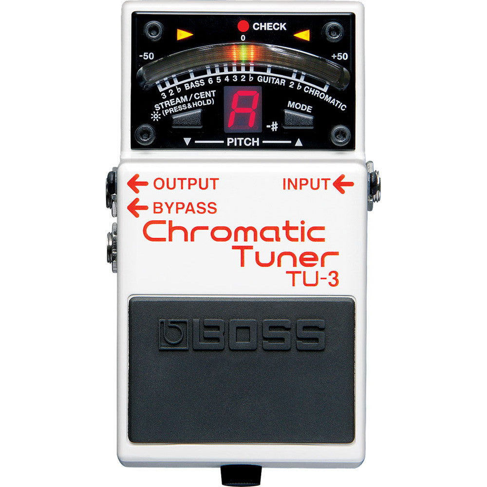Boss Compact Pedal Tuner TU-3