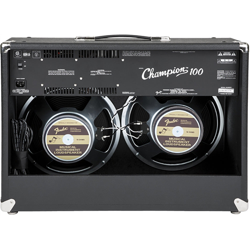 Fender Champion 100-Watt 2 x 12" Guitar Combo Amplifier, 120V