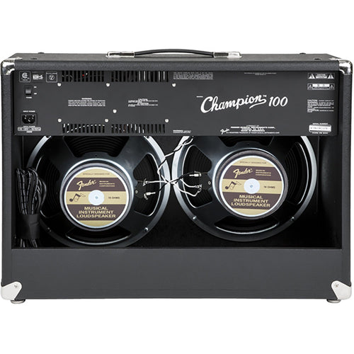 Fender Champion 100-Watt 2 x 12" Guitar Combo Amplifier, 120V