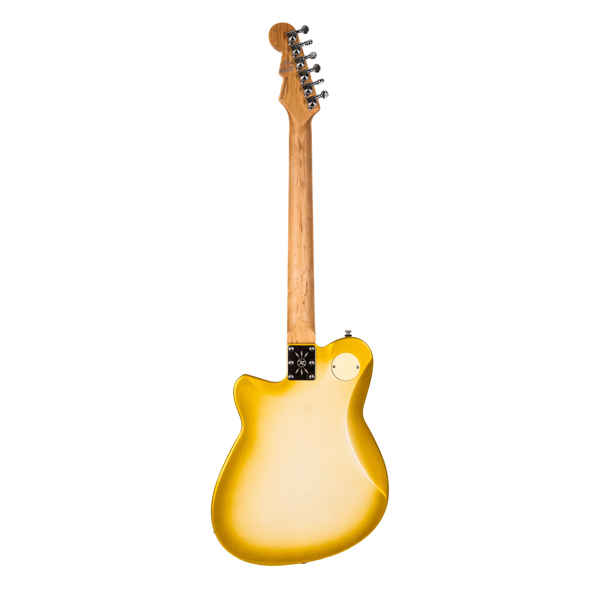 2023 Reverend Charger 290 Electric Guitar, Roasted Maple, Venetian Pearl
