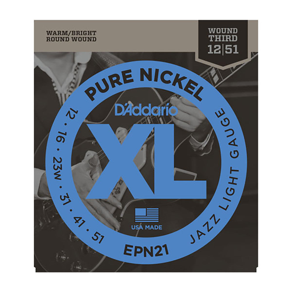 D'Addario 12-51 Jazz Set Light