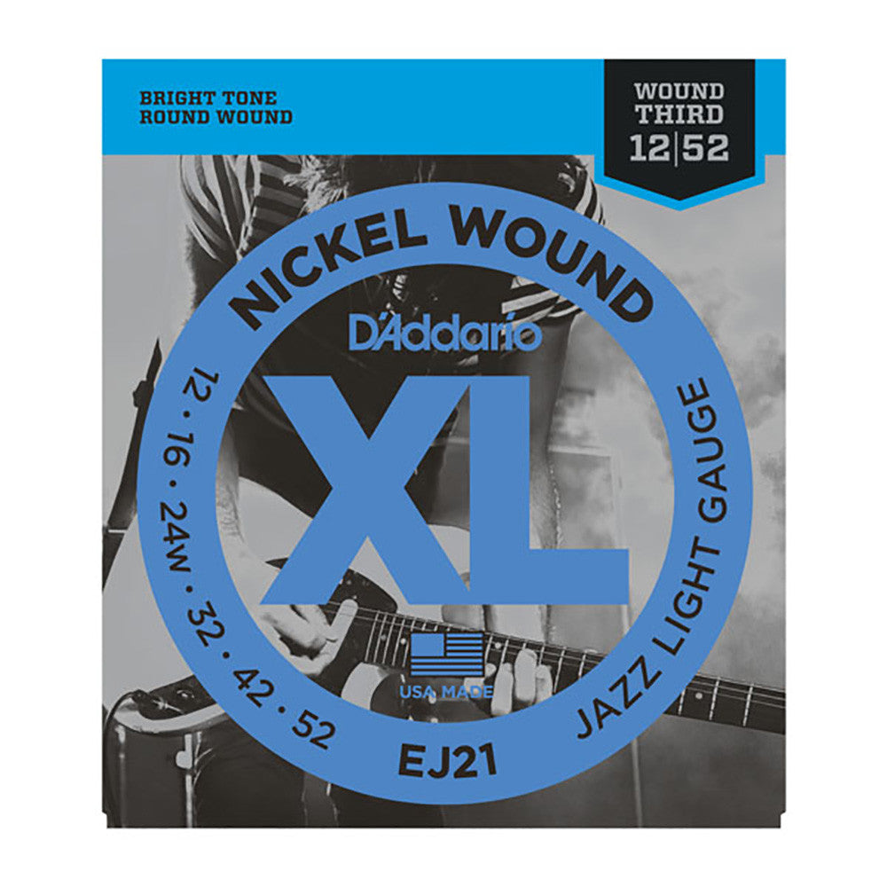 D'Addario 12-52 Jazz Light Set