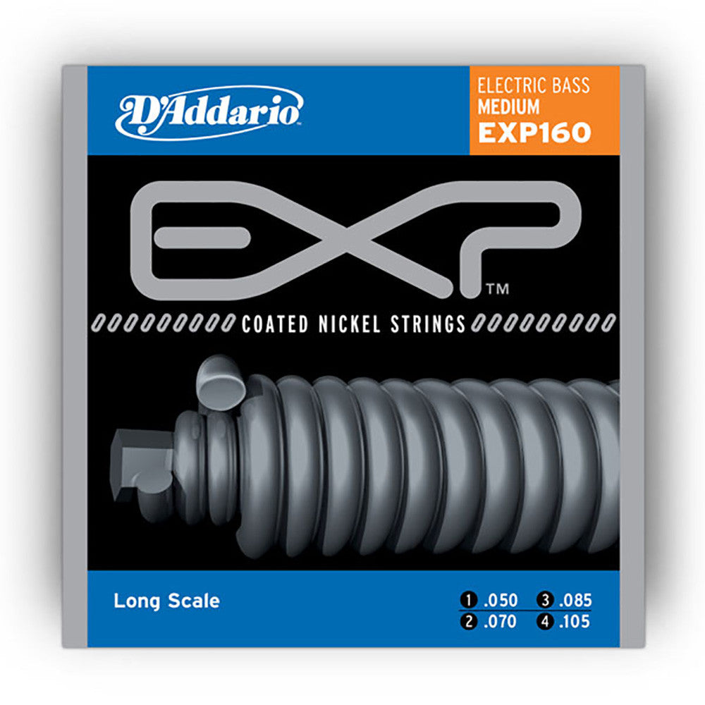D'Addario Coated Nickel Wound Bass Strings - 50-105