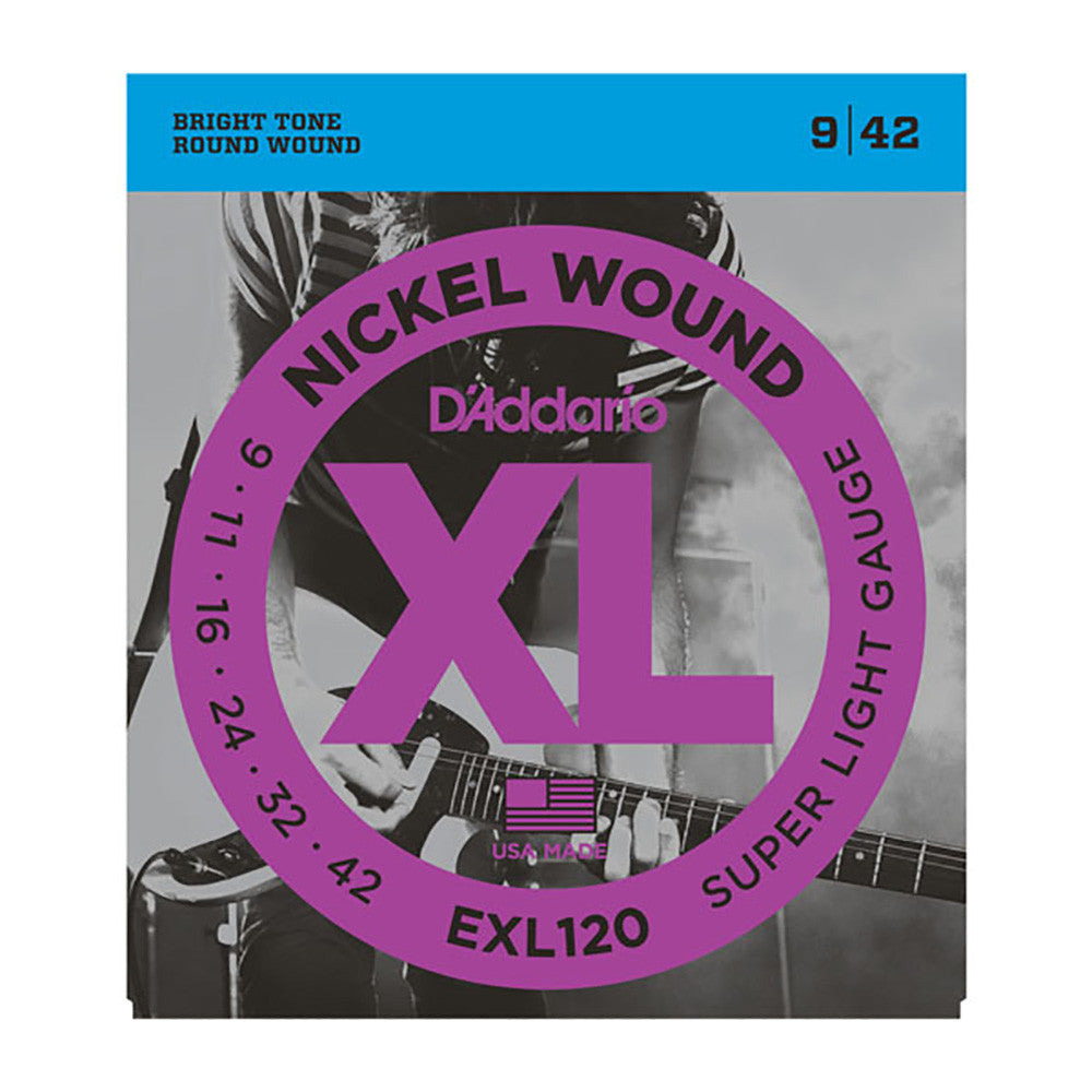 D'Addario Extra Light Elec. Guitar Set 9-42