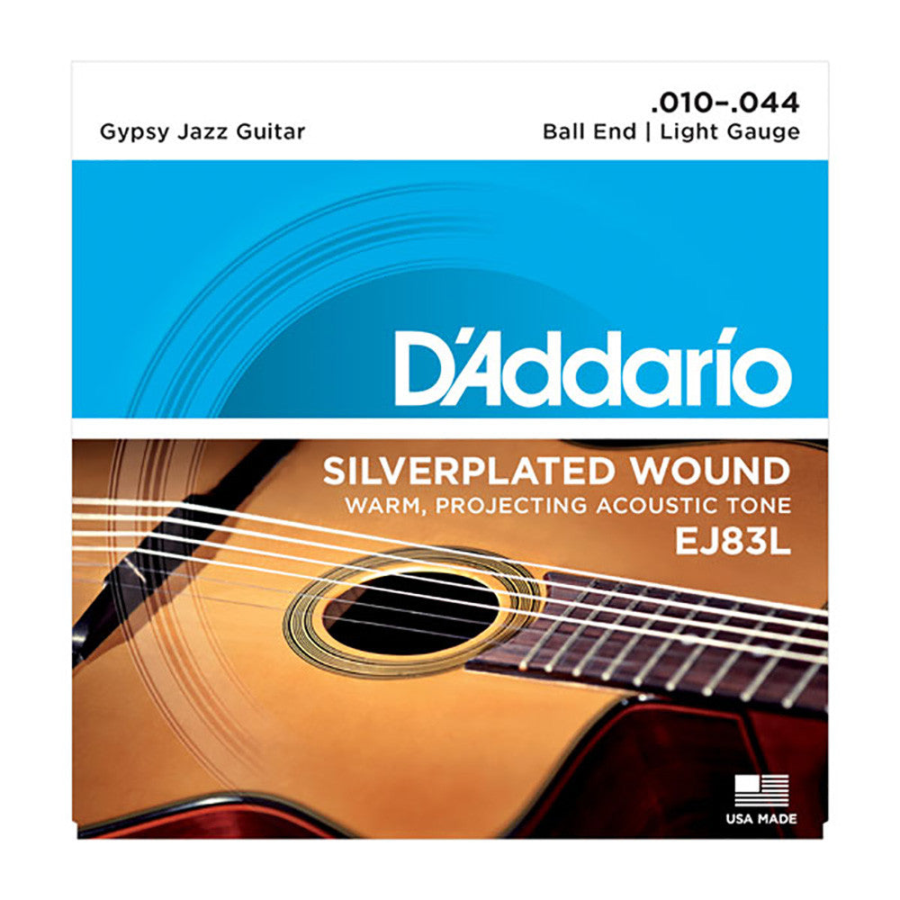 D'Addario Gypsy Jazz Silver Wound Light