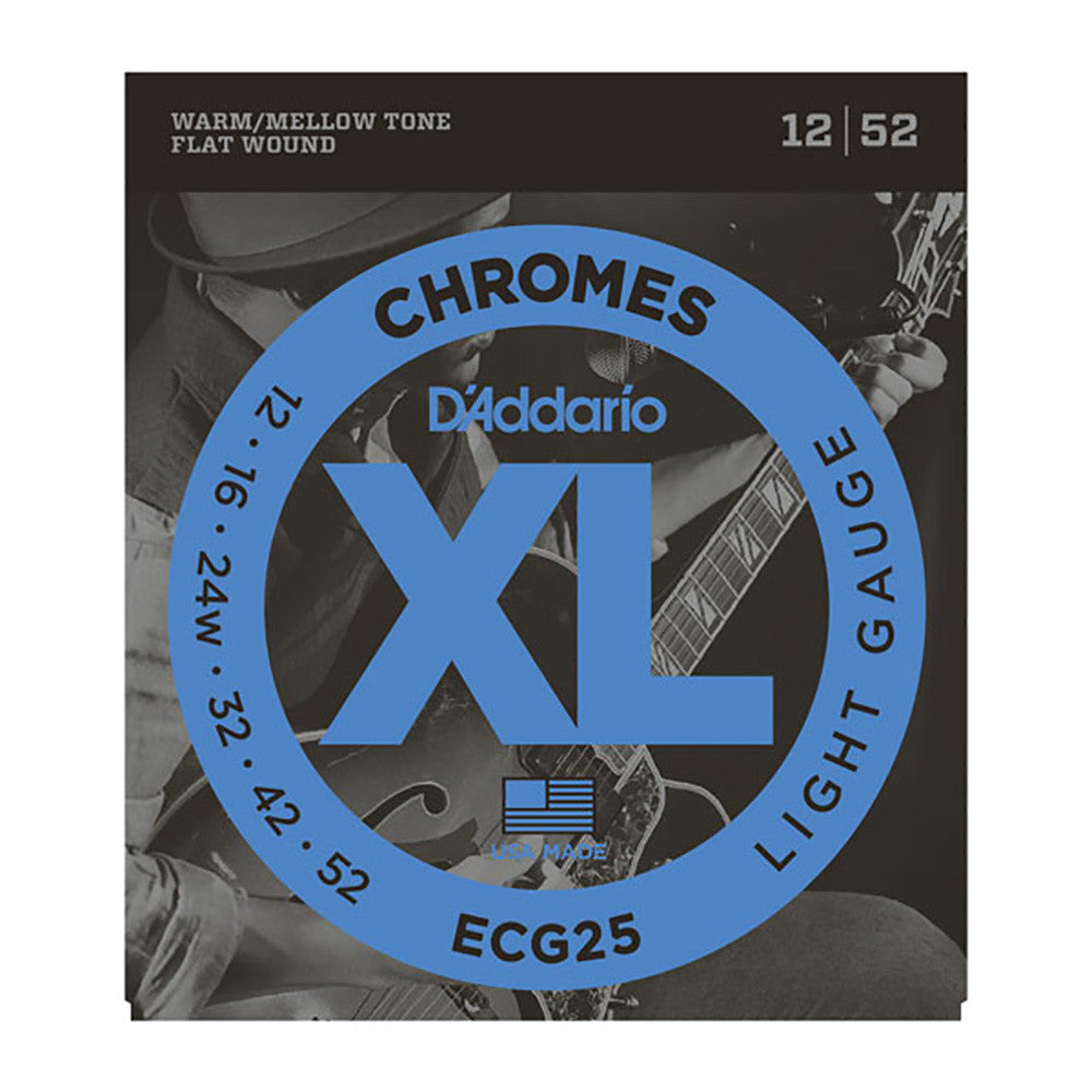 D'Addario Jazz Chromes Light 12-52