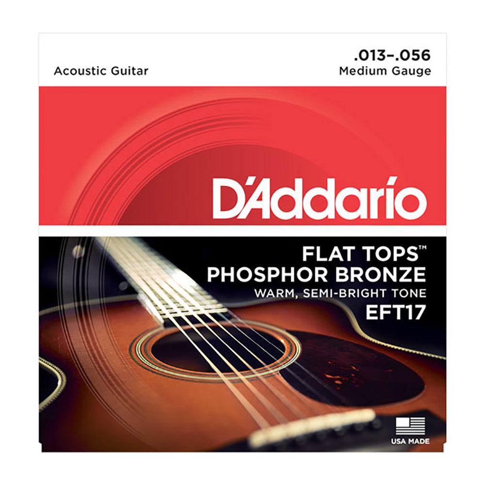 D'Addario Set Acoustic Flat Top 13-56