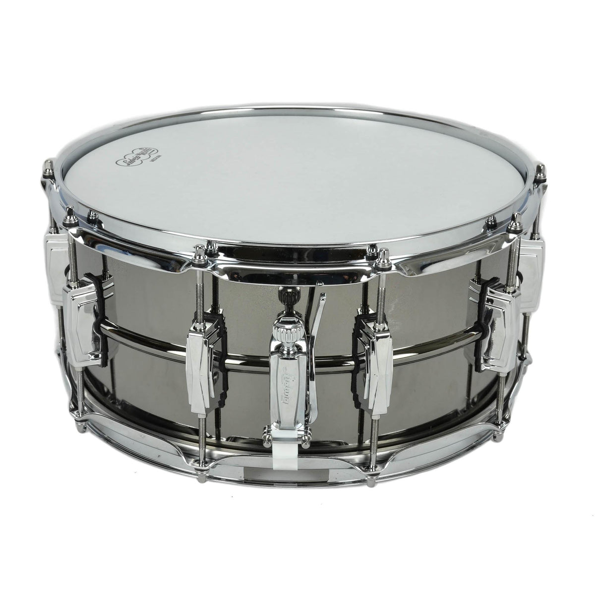 Ludwig 6.5x14" Black Beauty Brass Shell Snare - Smooth Shell - Imperial Lugs