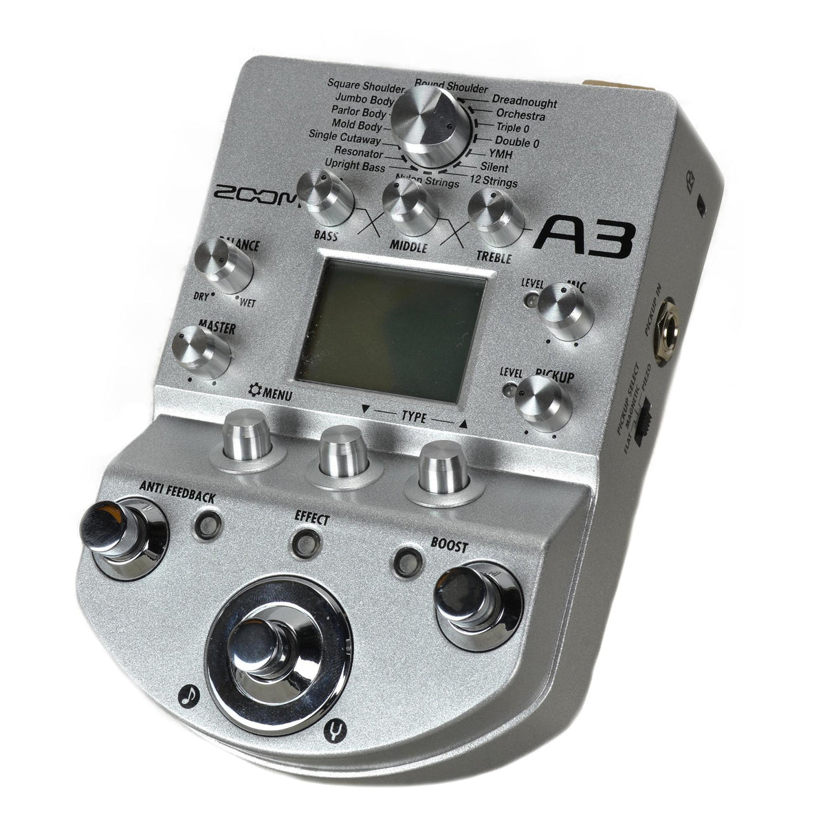 Zoom A3 Acoustic Preamp And Effects - Used