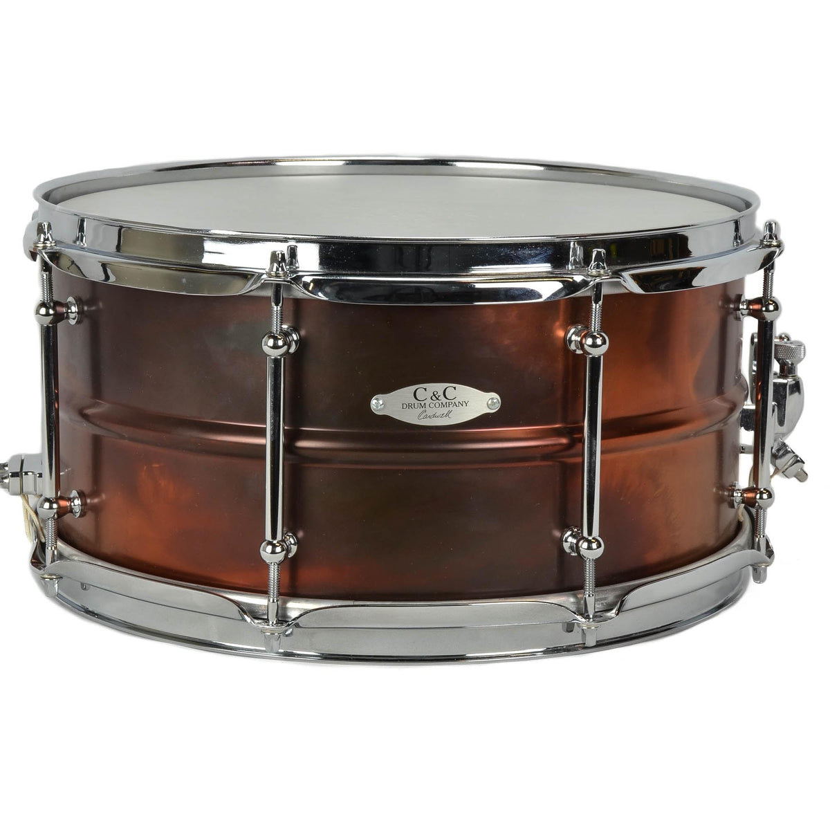 C&C 6.5x13" Copper Over Brass Snare