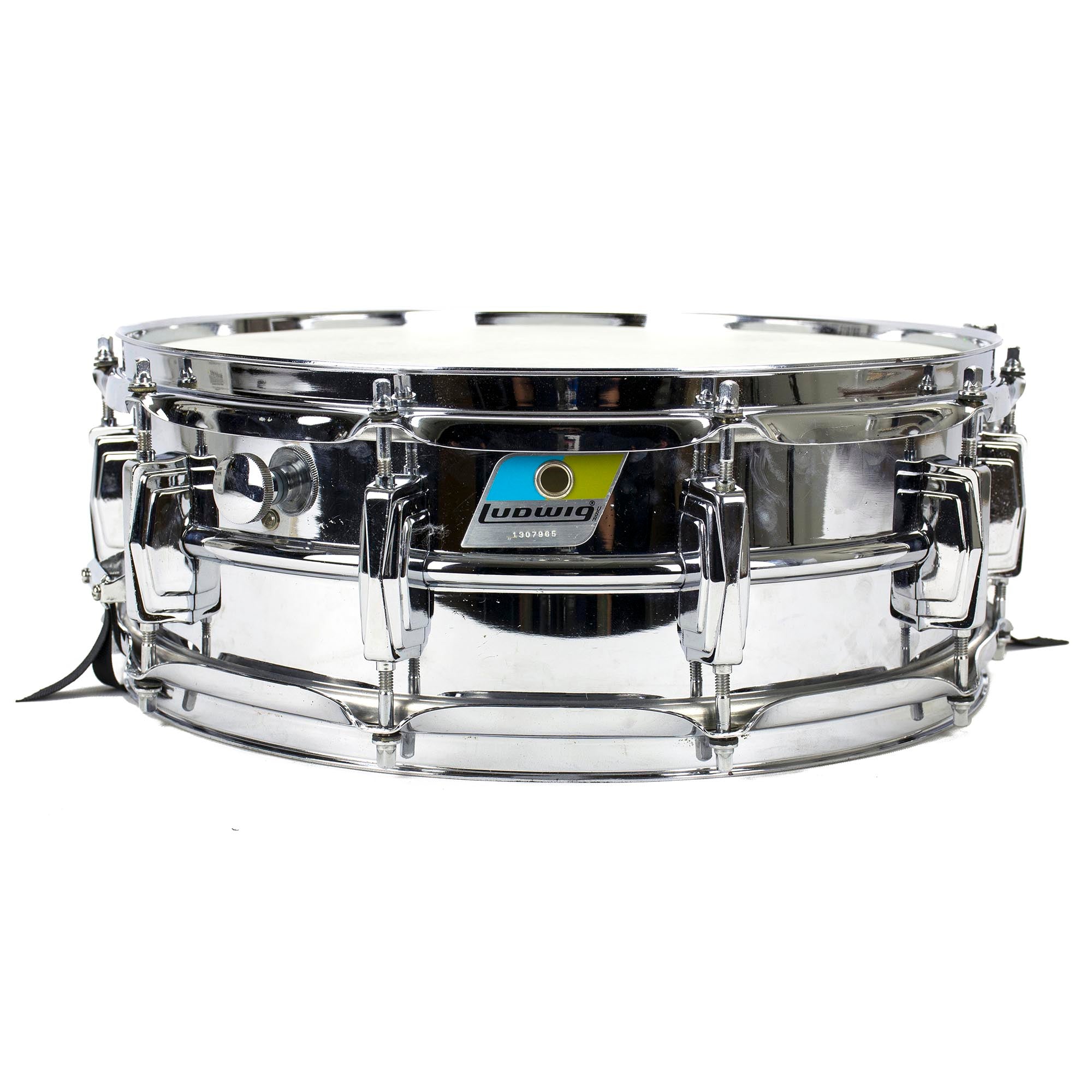 Ludwig 14x5 Supraphonic Early 80'S B/O Badge - Used