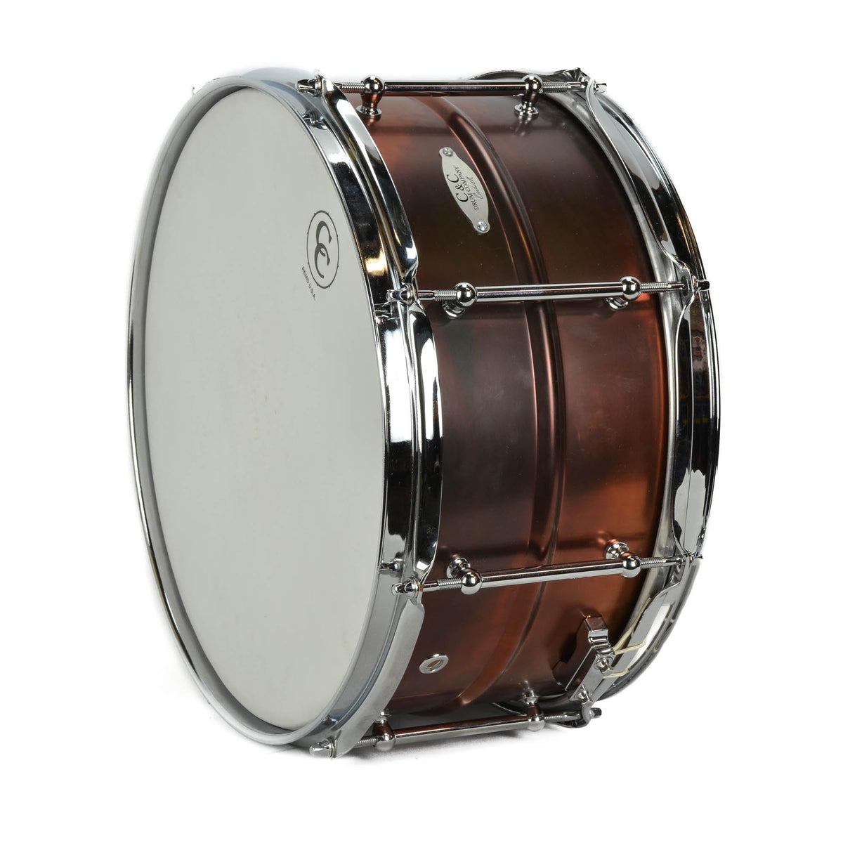 C&C 6.5x13" Copper Over Brass Snare