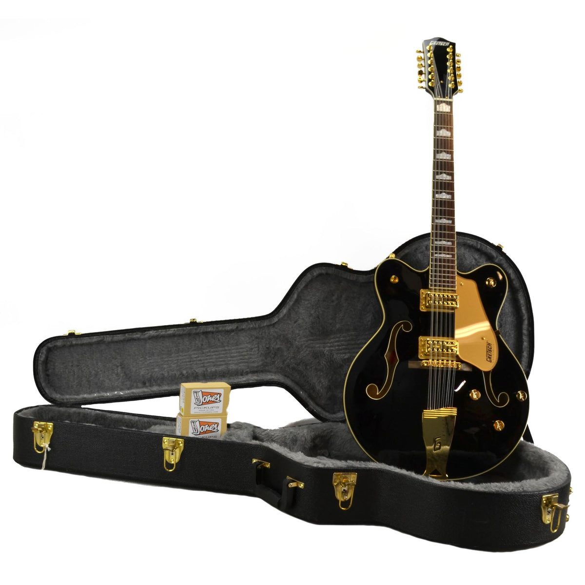Gretsch G5422G 12 String - Black - With TV Jones Pickups - Used