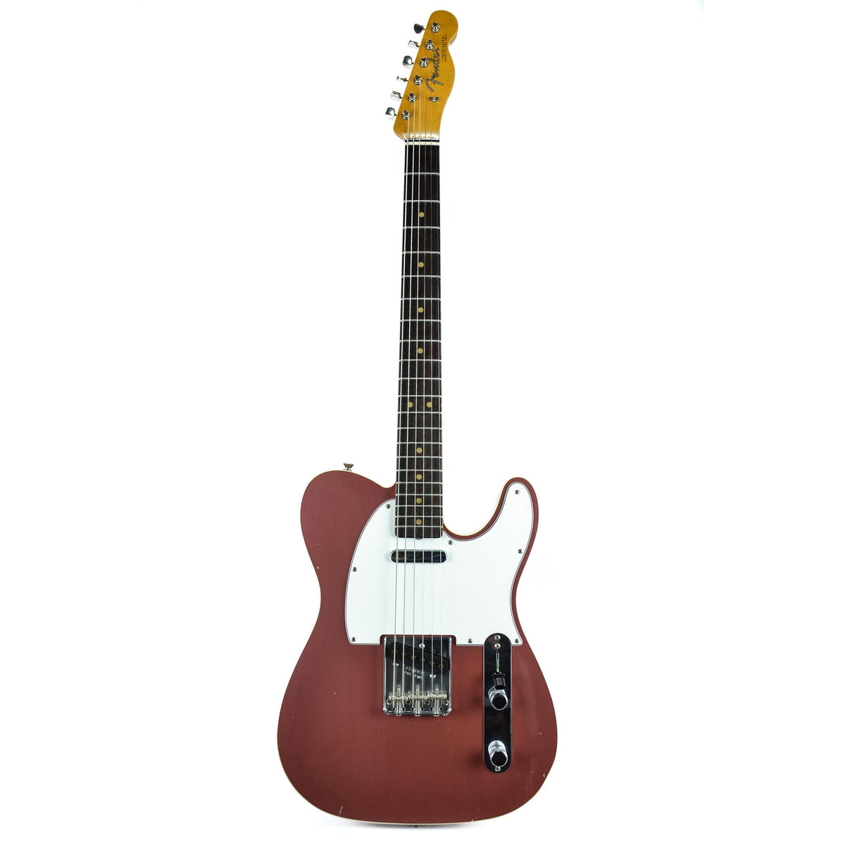 Fender Custom Shop 1963 Journeyman Relic Telecaster Custom - 2017 NAMM - Burgundy Mist Metallic